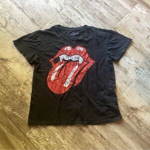 Rolling Stones “Vampire Fangs” Double Sided Tee Women's Medium